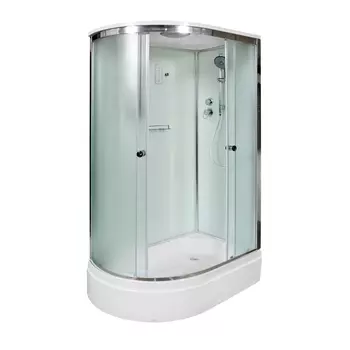 Душевая кабина DTO D272SREL 120х80х220 см, стекло матовое, профиль глянцевый хром