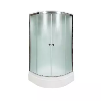 Душевая кабина DTO D279S 90х90х220 см, стекло матовое, профиль глянцевый хром