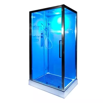 Душевая кабина DTO Z120KERAVAEL 120х80х220 см, стекло прозрачное, профиль глянцевый хром