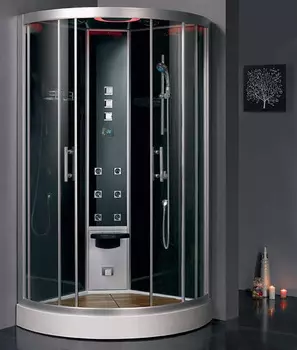 Душевая кабина Eago DZ949 F8 черное стекло