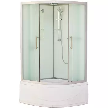 Душевая кабина Esbano Elegancia ESKB90CRB 90x90x210 см, с крышей и высоким поддоном