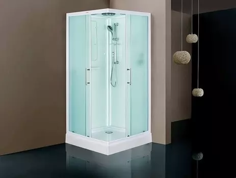 Душевая кабина Esbano Elegancia ESKL90CKR c LED