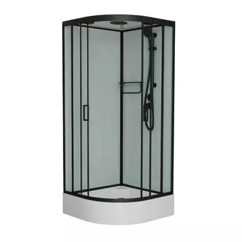 Душевая кабина Frank F400/1 М Black