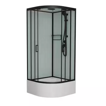 Душевая кабина Frank F409/2 М Black