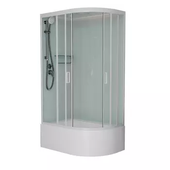 Душевая кабина Frank F412/2 L М White