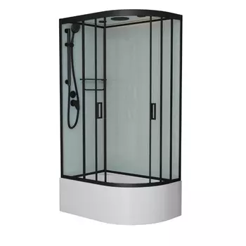 Душевая кабина Frank F412/2L М Black