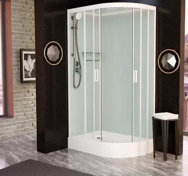 Душевая кабина Frank F418L White