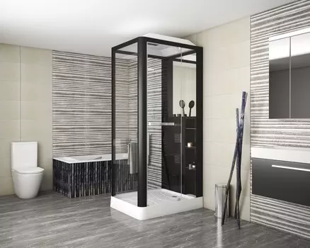 Душевая кабина Grossman GR223 90x110x225 черная