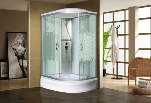 Душевая кабина Мономах 120/80/24 МЗ L (угловая)