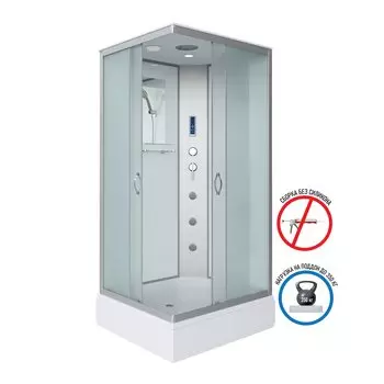 Душевая кабина Niagara Classic NG-33084-14QF 100x80x215 с гидромассажем