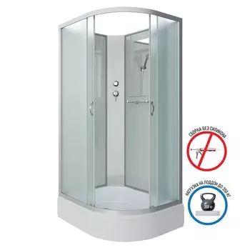 Душевая кабина Niagara Classic NG-33394-14LBK 130x90x200