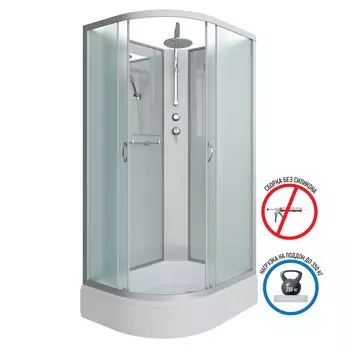 Душевая кабина Niagara Classic NG-33394-14RBKT 130x90x240