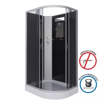 Душевая кабина Niagara Classic NG-3512-14LBK 120x80x200