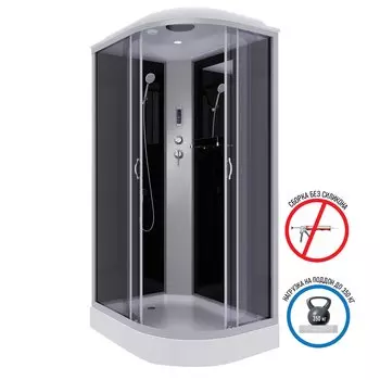 Душевая кабина Niagara Classic NG-3512-14LP 120x80x215