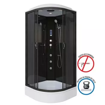 Душевая кабина Niagara Classic NG-6501-14F 90x90x220 с гидромассажем