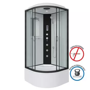 Душевая кабина Niagara Classic NG-6707-14F 80x80x215 с гидромассажем