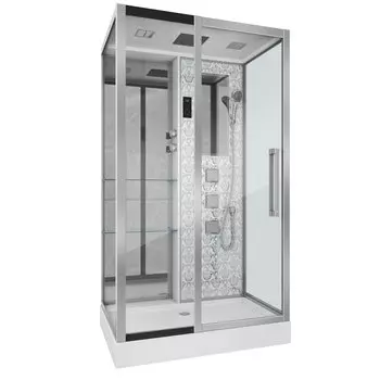 Душевая кабина Niagara Luxe NG-7713WL 120x82x215 с гидромассажем