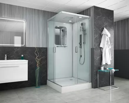 Душевая кабина Niagara Premium NG-6002-01GQ 100х100х210