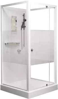 Душевая кабина RGW Andaman OLB-207 90 см, профиль белый