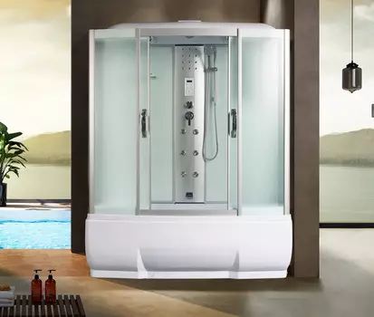 Душевая кабина River Dunay 170/80/55 МТ с поддоном