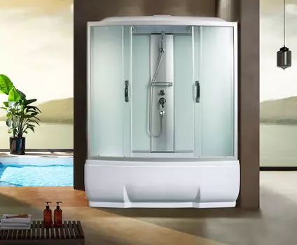 Душевая кабина River Nara 170/80/55 MT с поддоном