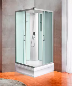 Душевая кабина River Quadro Б/К 80/24 MT с поддоном