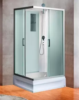 Душевая кабина River Quadro Б/К 90/70/24 MT с поддоном