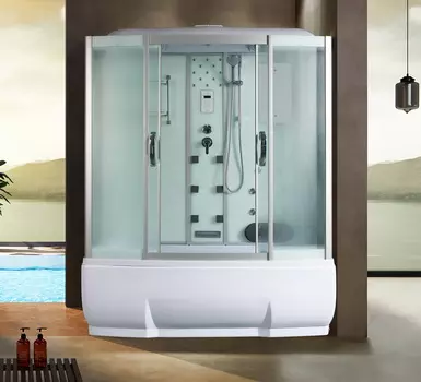 Душевая кабина River Wisla 150/80/55 МТ с поддоном