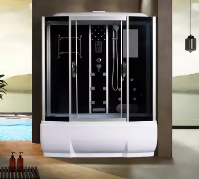 Душевая кабина River Wisla 150/80/55 ТН с поддоном