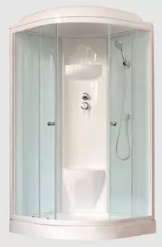 Душевая кабина Royal Bath RB 100HK6-WT 100х100 (белое/прозрачное)