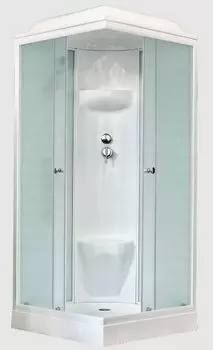 Душевая кабина Royal Bath RB 80HP6-WC 80х80 (белое/матовое)