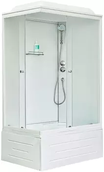Душевая кабина Royal Bath RB 8100BP5-WC-R (белое/матовое) правая