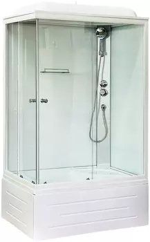 Душевая кабина Royal Bath RB 8100BP5-WT-R (белое/прозрачое) правая