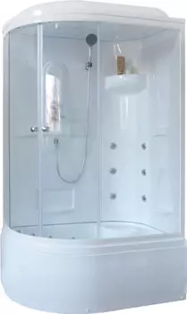 Душевая кабина Royal Bath RB 8120BK2-T-R (прозрачное) правая