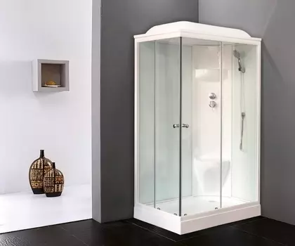 Душевая кабина Royal Bath RB 8120HP6-WT-R (белое/прозрачное) правая