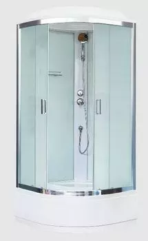 Душевая кабина Royal Bath RB 90CK5-WC-CH 90х90 (белое/матовое)