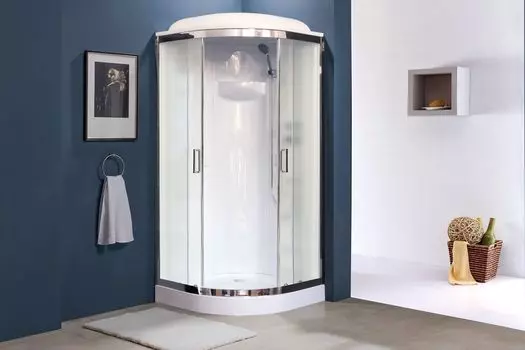 Душевая кабина Royal Bath RB 90HK1-M-CH 90x90 (матовое)