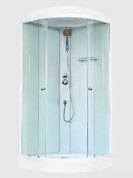 Душевая кабина Royal Bath RB 90HK5-WT 90х90 (белое/прозрачное)