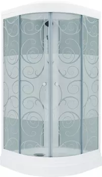 Душевая кабина Triton Стандарт 100х100 А ДН4 узоры