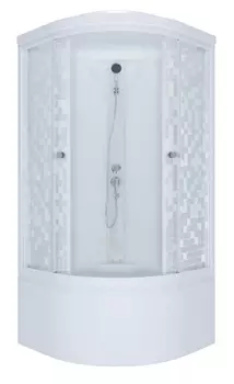 Душевая кабина Triton Стандарт 90х90 Б высокий поддон, мозаика
