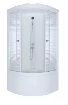 Душевая кабина Triton Стандарт 90х90 Б высокий поддон, полосы