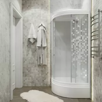 Душевая кабина Triton Стандарт 90х90 В средний поддон, мозаика