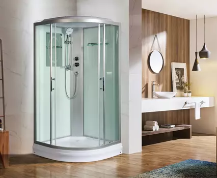 Душевая кабина Weltwasser WW500 Werra 902 (90x90, профиль хром)