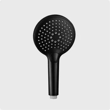 Душевая лейка AQUAme AQM8510MB черная матовая