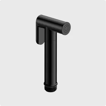 Душевая лейка AQUAme AQM8511MB черная матовая