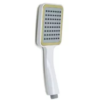 Душевая лейка Bronze de Luxe Quadro 215 белая/золото