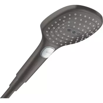Душевая лейка Hansgrohe Raindance Select E 120 3jet 26520340 шлифованный черный хром
