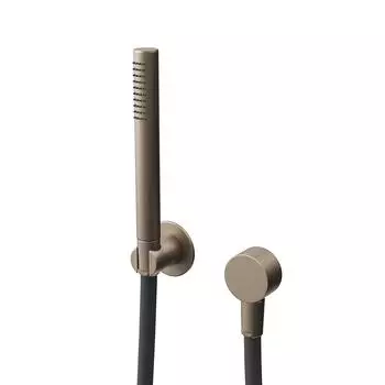 Душевая лейка Kerama Marazzi OLE 857KM.M0.071 с держателем и шлангом, золотой атласный