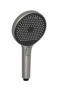 Душевая лейка Sancos Nok SC6001GG вороненая сталь/черный матовый