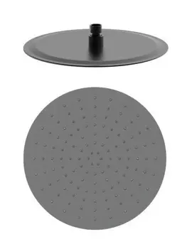 Душевая лейка Wonzon & Woghand WW-88DP04-BGM темный графит